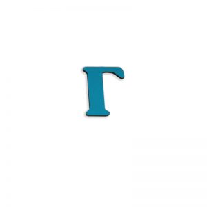 ΞΥΛΙΝΑ ΓΡΑΜΜΑΤΑ ΓΙΑ ΕΚΜΑΘΗΣΗ ΑΛΦΑΒΗΤΟΥ  ΜΠΛΕ (4×3 cm) ΓΑΜΑ ΚΕΦΑΛΑΙΟ – Γ ( ΜΑΓΝΗΤΙΚΟ )