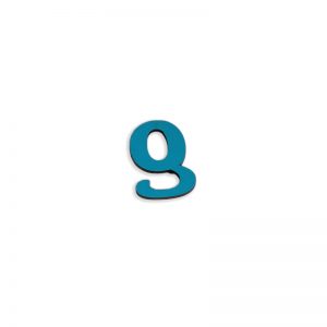 ΞΥΛΙΝΑ ΓΡΑΜΜΑΤΑ ΓΙΑ ΕΚΜΑΘΗΣΗ ΑΛΦΑΒΗΤΟΥ  ΜΠΛΕ (3×2 cm) – g μικρό – g ( Αγγλικό – Μαγνητικό )