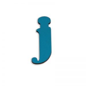 ΞΥΛΙΝΑ ΓΡΑΜΜΑΤΑ ΓΙΑ ΕΚΜΑΘΗΣΗ ΑΛΦΑΒΗΤΟΥ  ΜΠΛΕ (3×2 cm) – j μικρό – j ( Αγγλικό – Μαγνητικό )