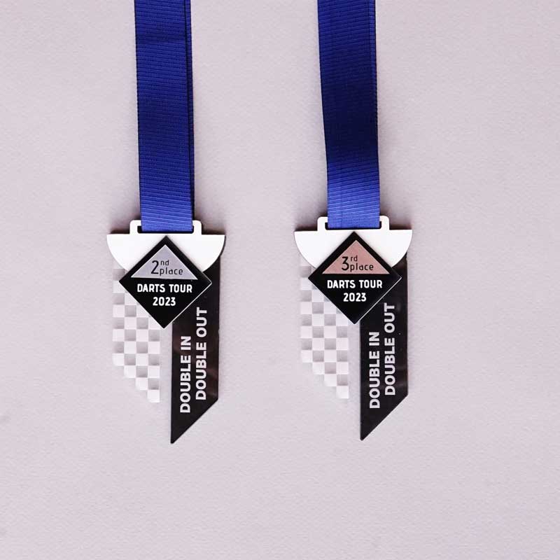 DOUBLE IN/OUT MEDAL